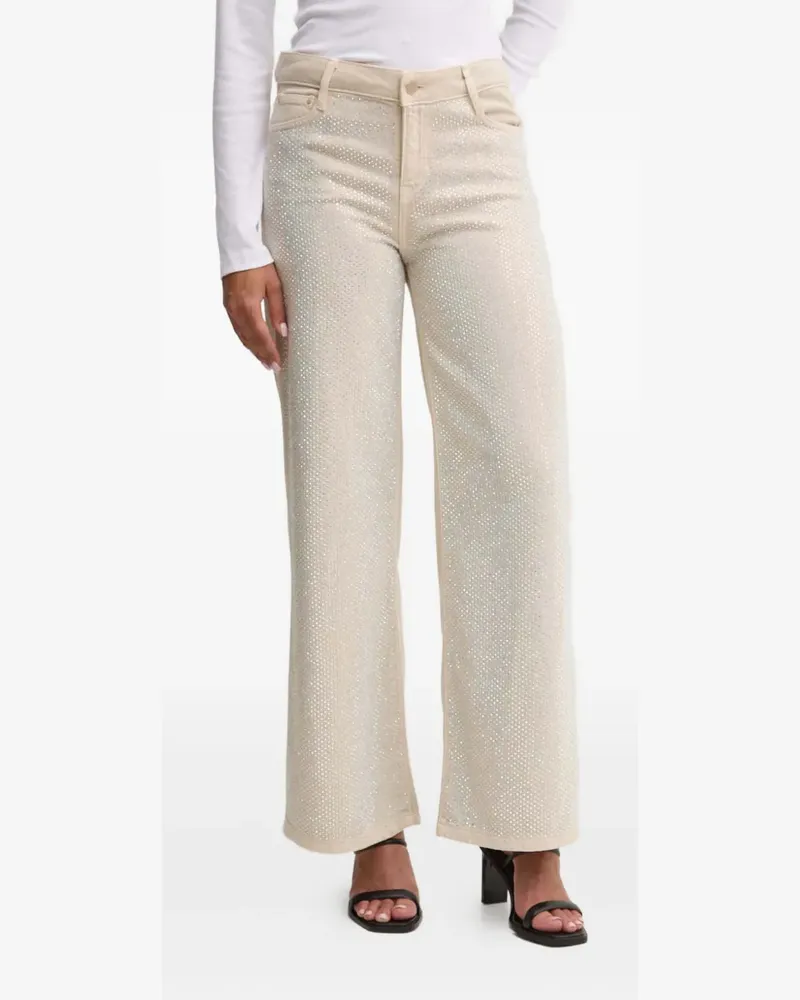 Guess Jeans mit Strass - Nude Nude