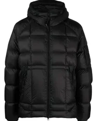 C.P. Company D.D Shell Steppjacke mit Kapuze Schwarz