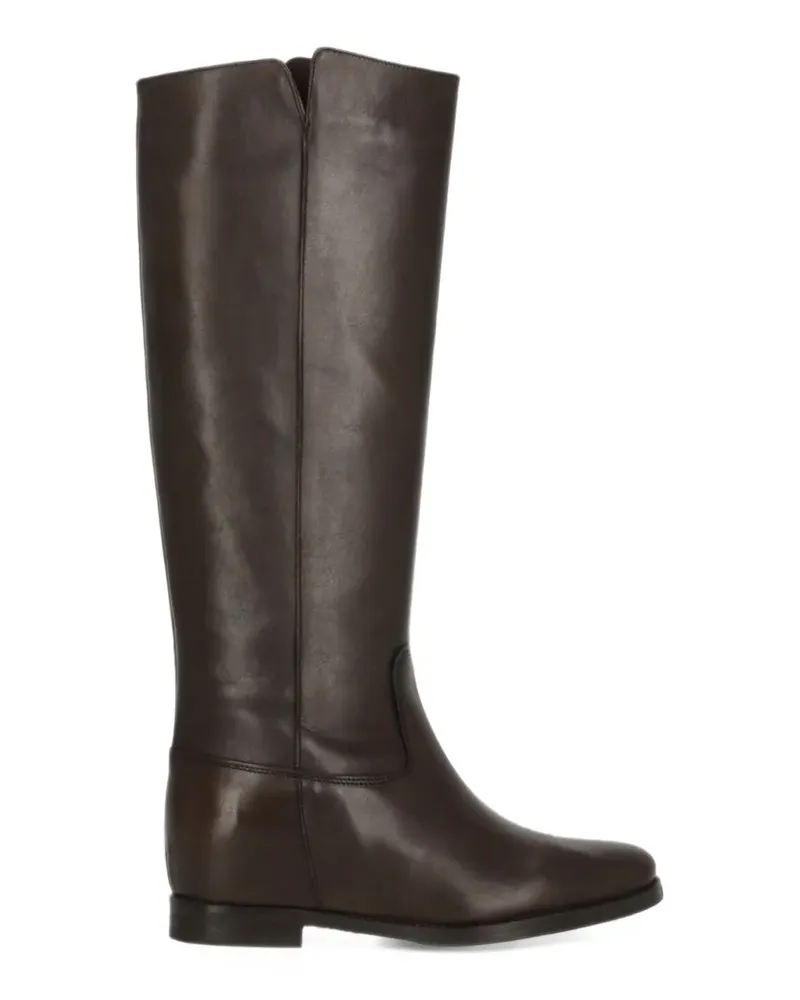 Julie Dee Kniehohe Stiefel - Braun Braun