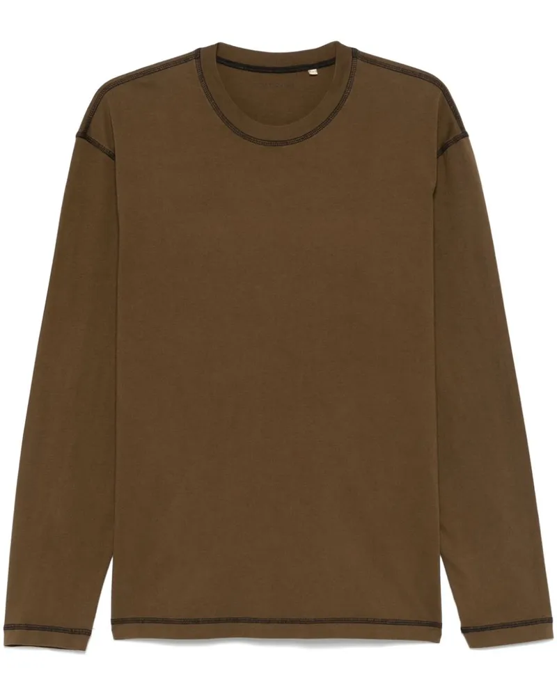 Sunflower Contrast T-Shirt - Braun Braun