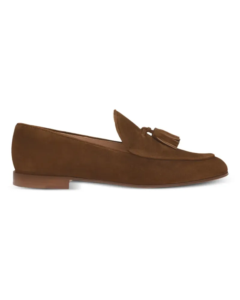 Gianvito Rossi Loafer mit Quasten - Braun Braun