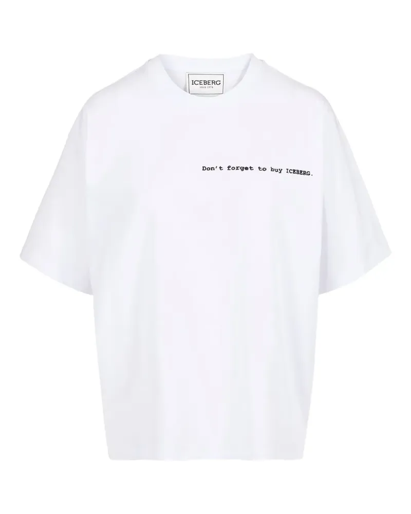 Iceberg crew neck T-shirt - Weiß Weiß