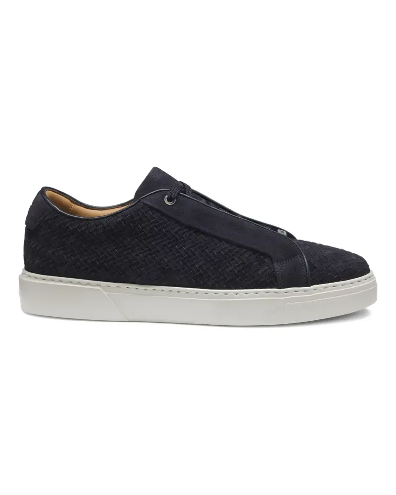 HUGO BOSS Strukturierte Sneakers - Blau Blau