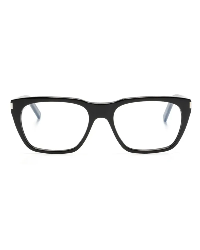 Saint Laurent SL598 Brille mit eckigem Gestell - Schwarz Schwarz
