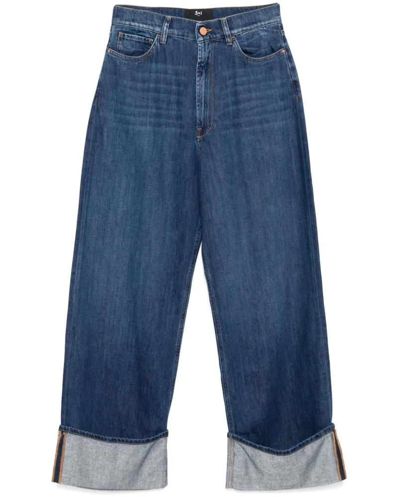 3x1 Skater Jeans - Blau Blau