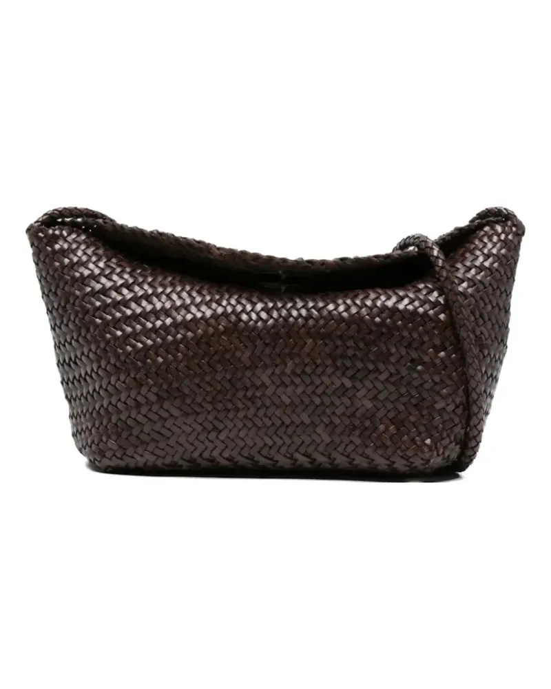 Dragon Diffusion Corsina woven shoulder bag - Braun Braun