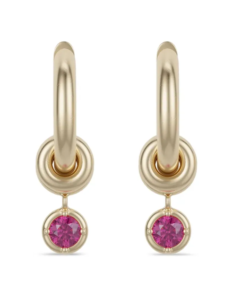 Spinelli Kilcollin Zahra Hängeohrringe mit Saphir - Gold Gold