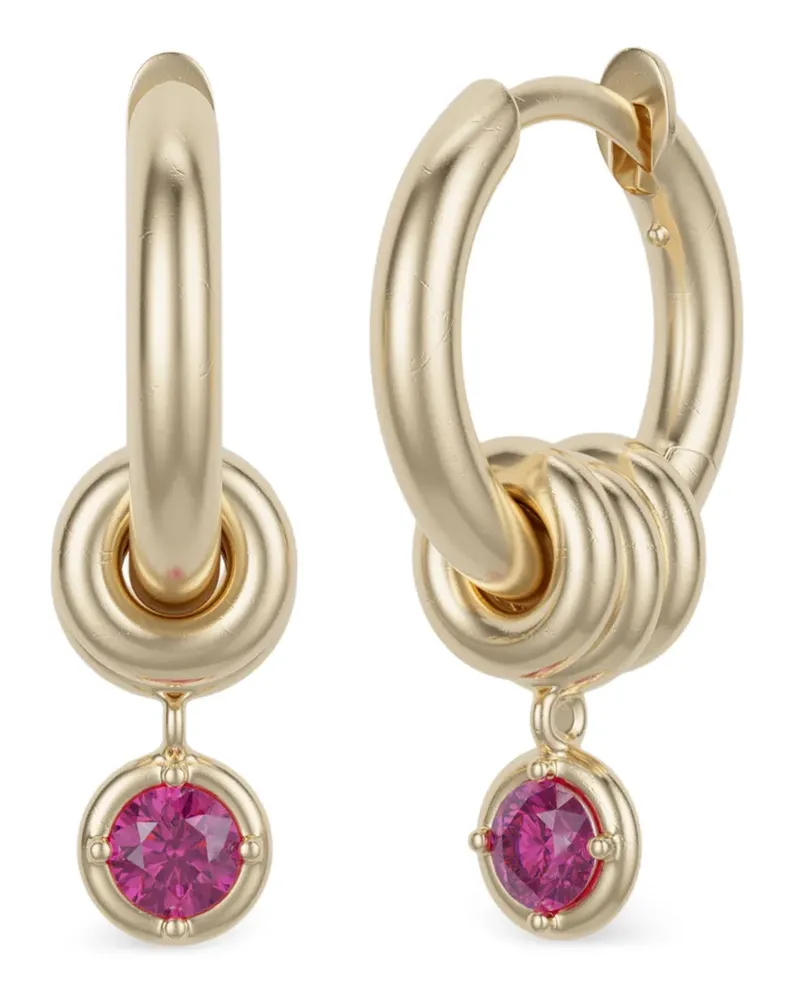 Spinelli Kilcollin Zahra Hängeohrringe mit Saphir - Gold Gold