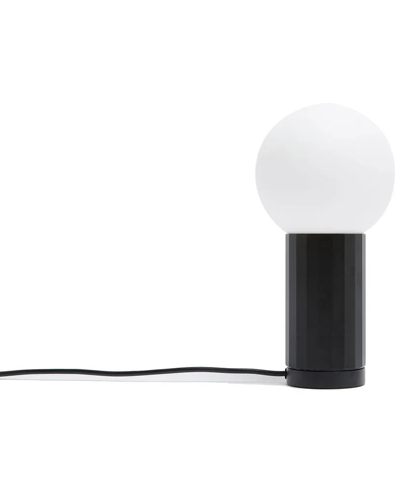 Hay Turn On Lampe in Zylinderform - Schwarz Schwarz