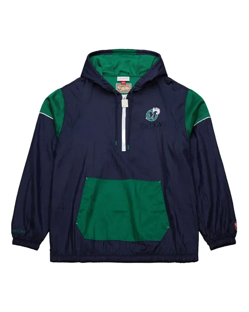Mitchell & Ness Dallas Mavericks Team OG 3.0 Jacke mit Reißverschluss - Blau Blau