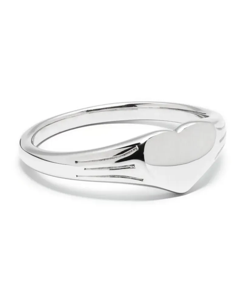 Missoma Gravierbarer Ring - Silber Silber
