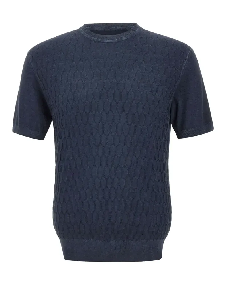 Peuterey Mes short-sleeve sweater - Blau Blau