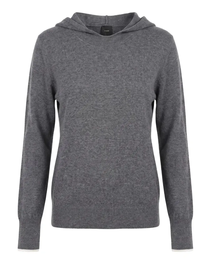 Pinko wool hoodie - Grau Grau