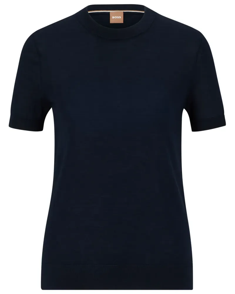 HUGO BOSS Kurzärmeliges Oberteil - Blau Blau