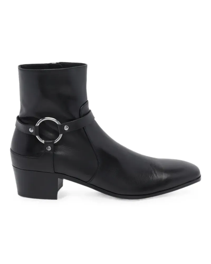 Tom Ford Clint buckle-detail biker boots - Schwarz Schwarz