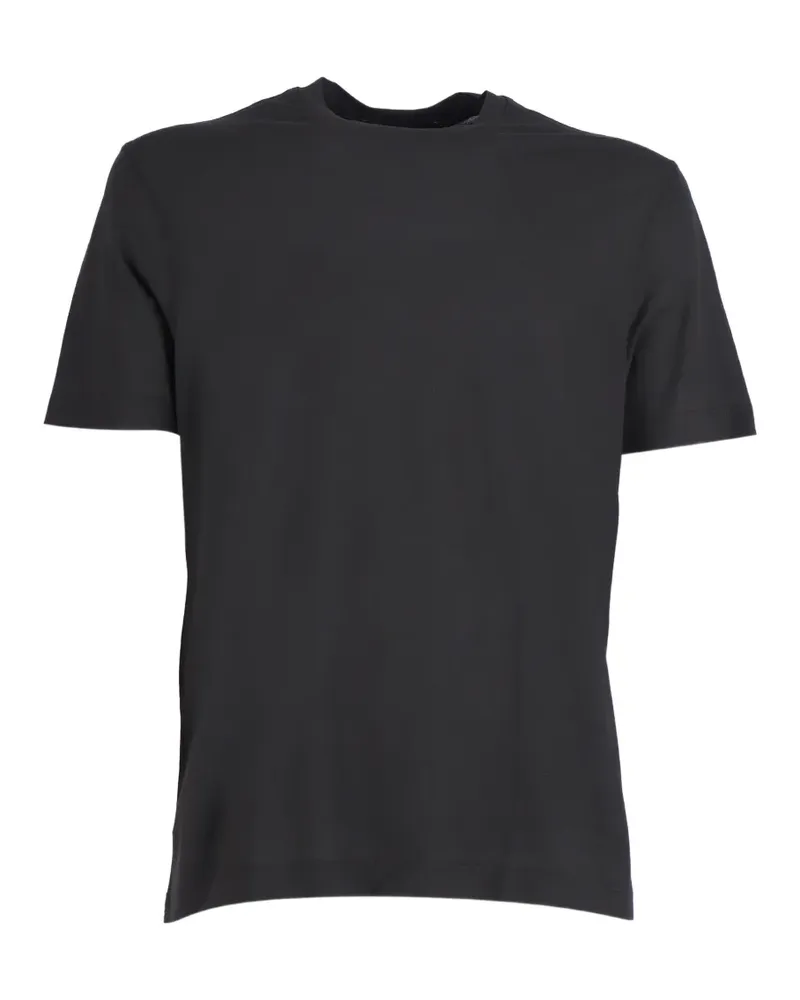 Filippo de Laurentiis crepe-knit T-shirt - Schwarz Schwarz