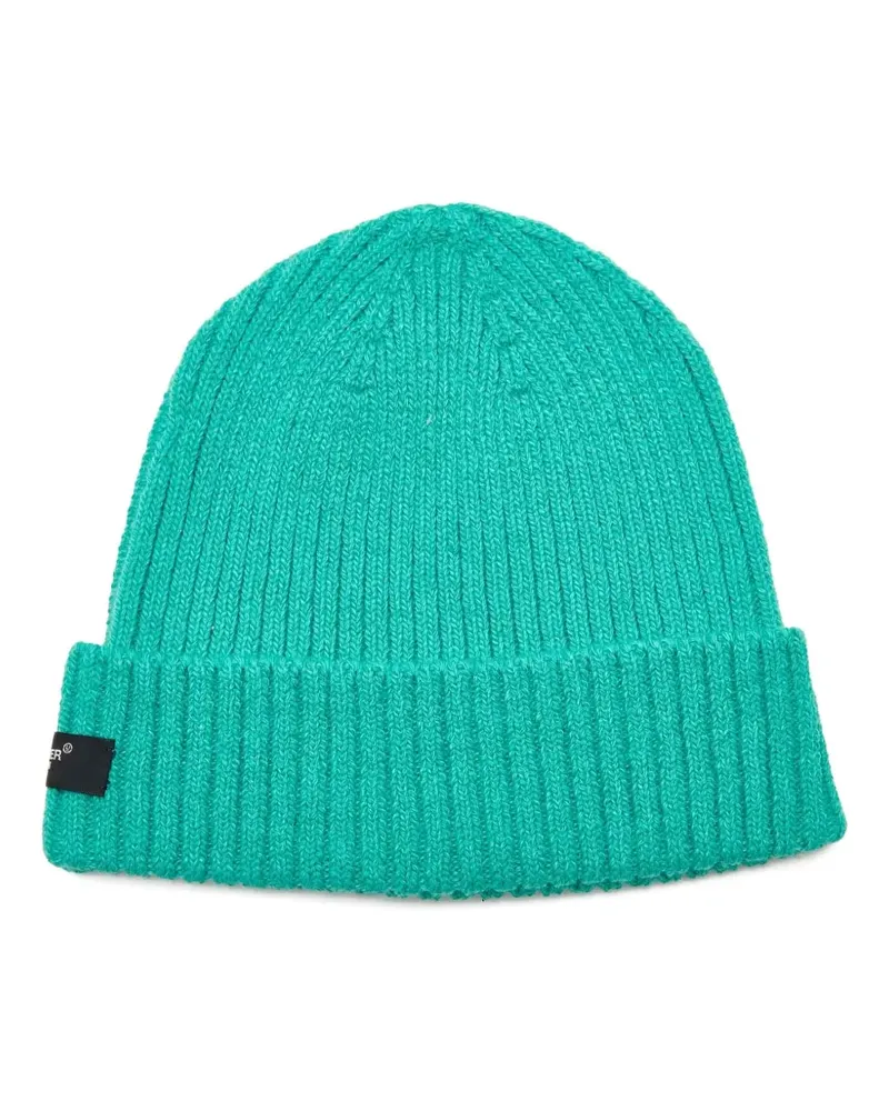 Undercover Gerippte Beanie - Grün Grün