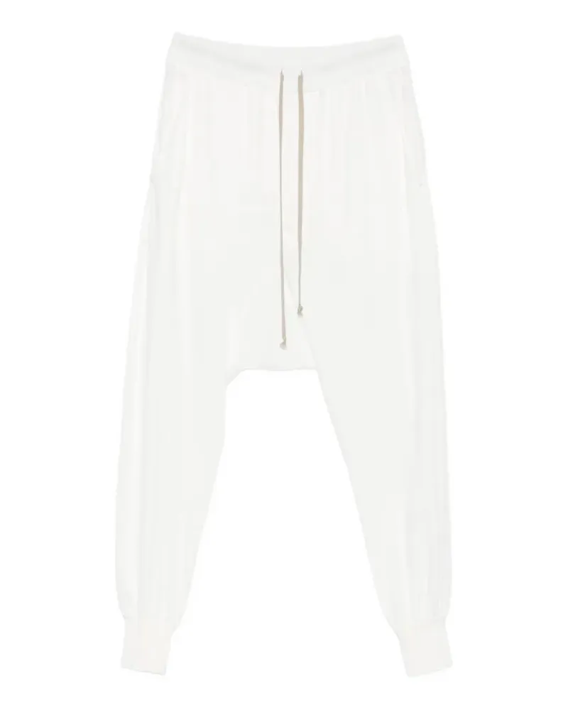 DRKSHDW by Rick Owens Prisoner Hose mit Kordelzug - Weiß Weiß