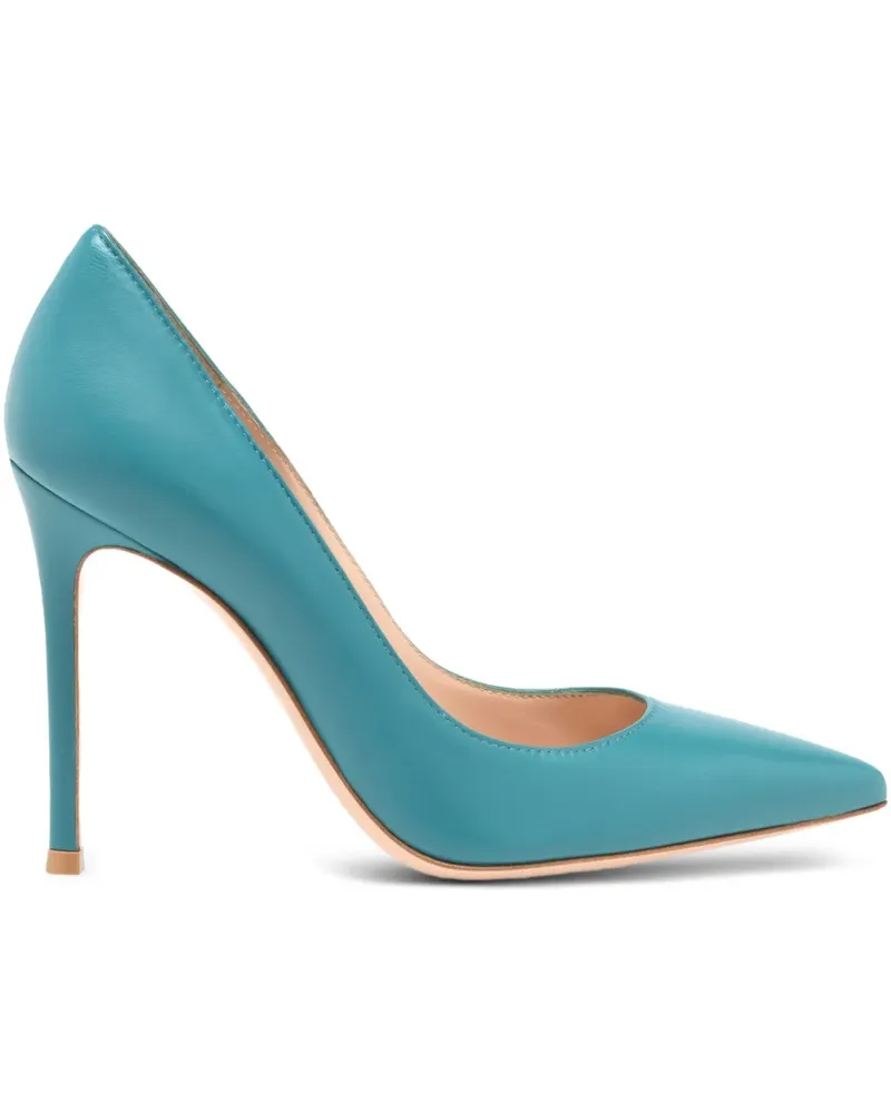 Gianvito Rossi Spitze Gianvito Pumps 105mm - Blau Blau