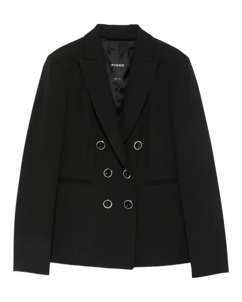 Pinko Doppelreihiger Alexia Blazer - Schwarz Schwarz