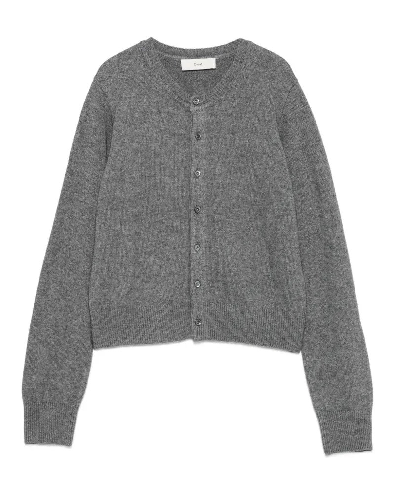Dunst Cardigan mit Knöpfen - Grau Grau