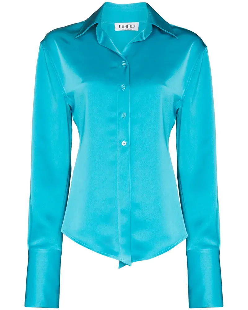 ATTICO Lily Hemd - Blau Blau