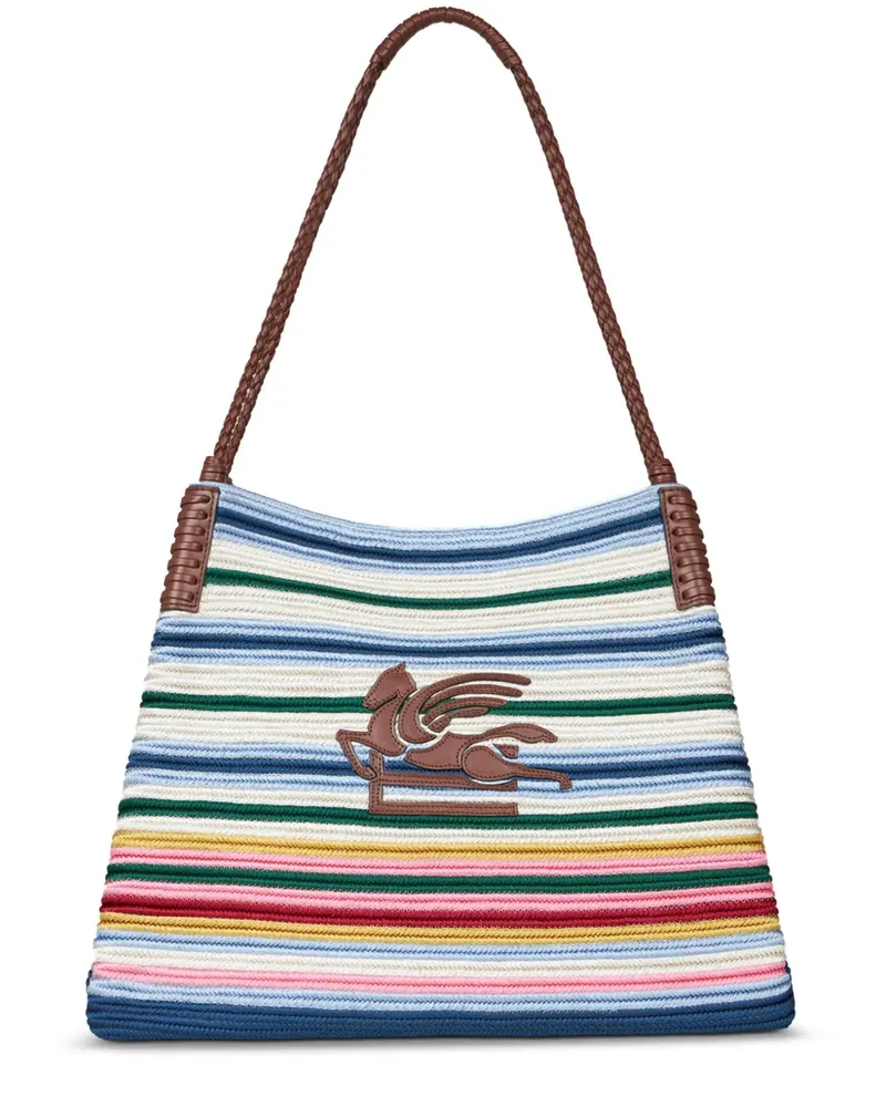 Etro Mittelgroße Libra Tote Bag - Blau Blau