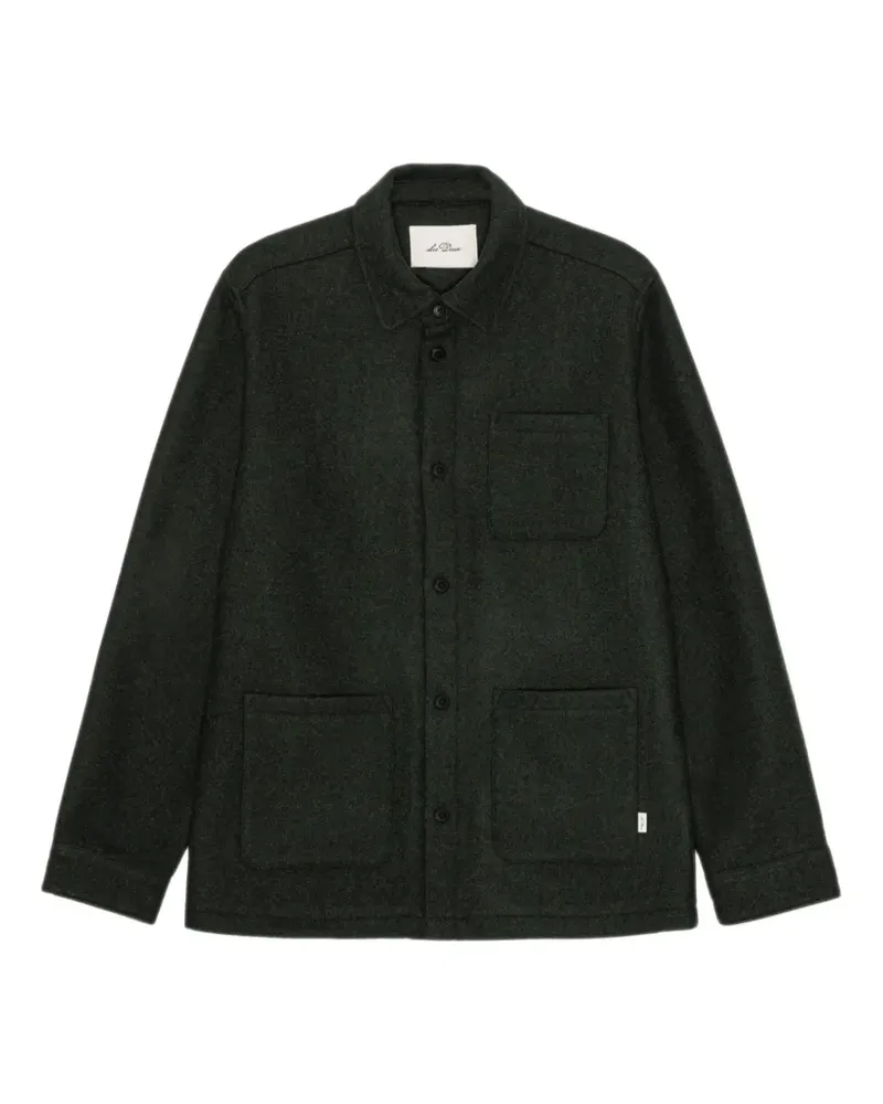 LES DEUX patch-pocket overshirt - Grün Grün