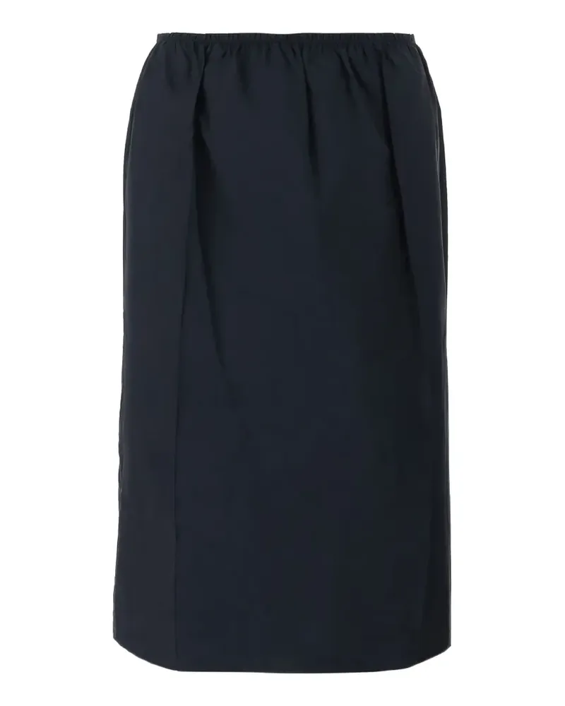 Carven Pull-on pleated elasticated skirt - Blau Blau