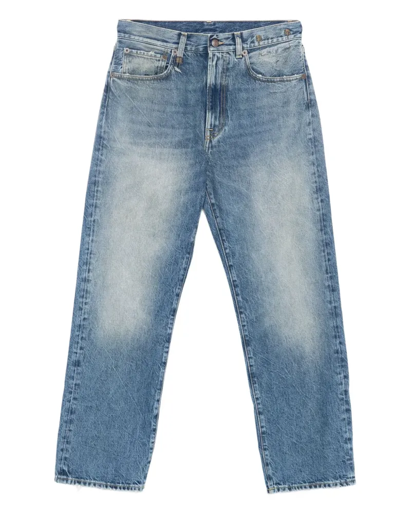 R13 Jeans mit geradem Bein - Blau Blau