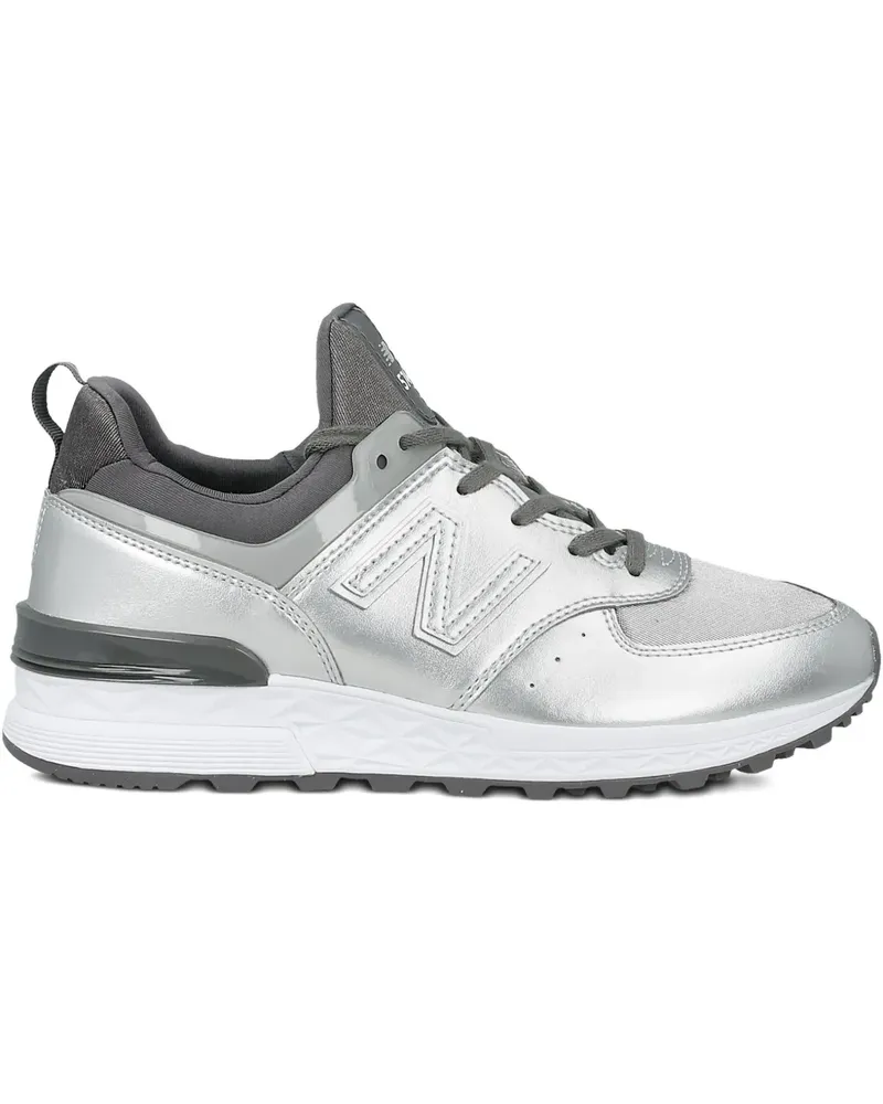 New Balance 574 Sneakers mit Schnürung - Silber Silber