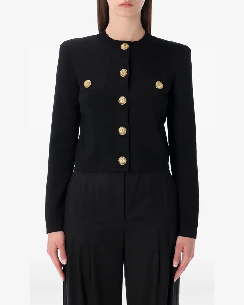Balmain button-up cardigan - Schwarz Schwarz