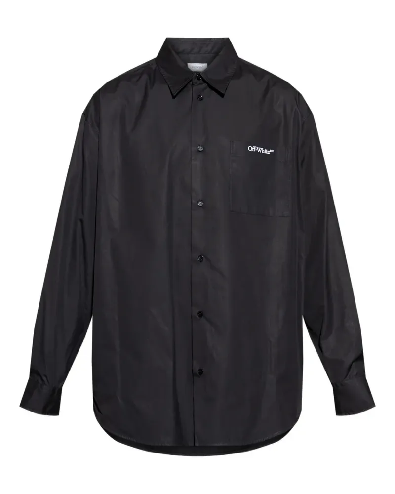 OFF-WHITE Hemd mit Pfeilmotiv - Schwarz Schwarz
