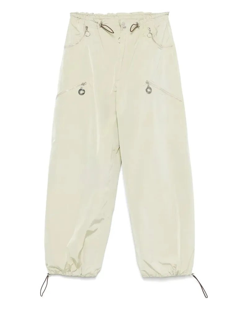 Charlie Constantinou Parachute-Hose mit Reißverschlusstaschen - Grün Grün
