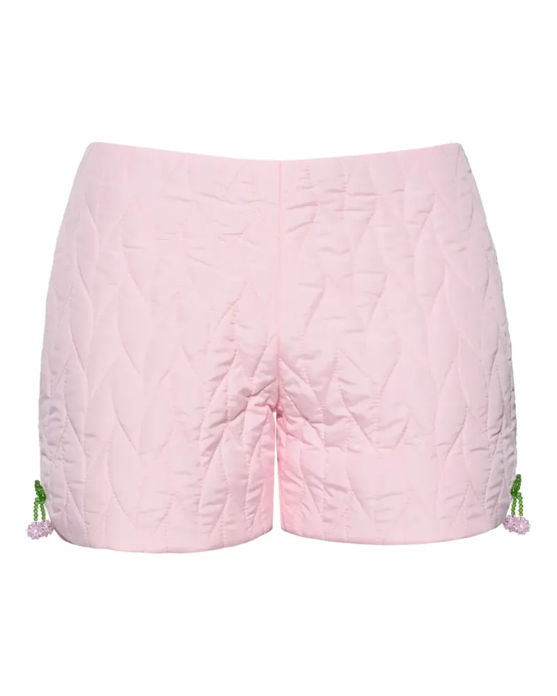 ANOUKI quilted shorts - Rosa Rosa