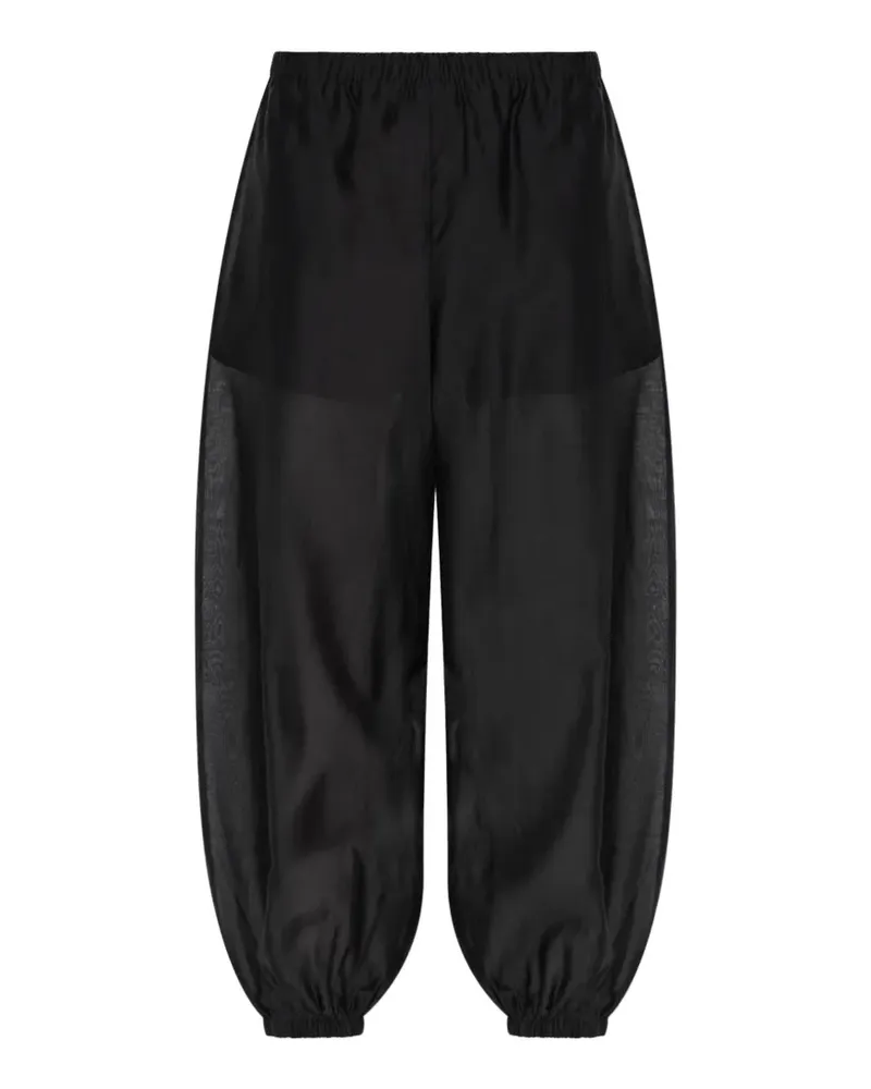 By Malene Birger Lumas Hose mit elastischen Bündchen - Schwarz Schwarz