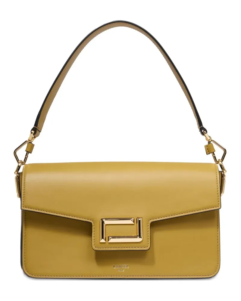 Lancel Mittelgroße Angele Flap Schultertasche - Gelb Gelb