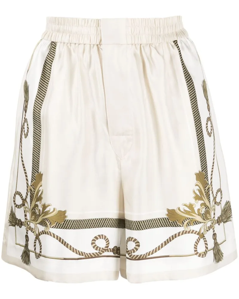 Alexander Wang Shorts mit Print Nude