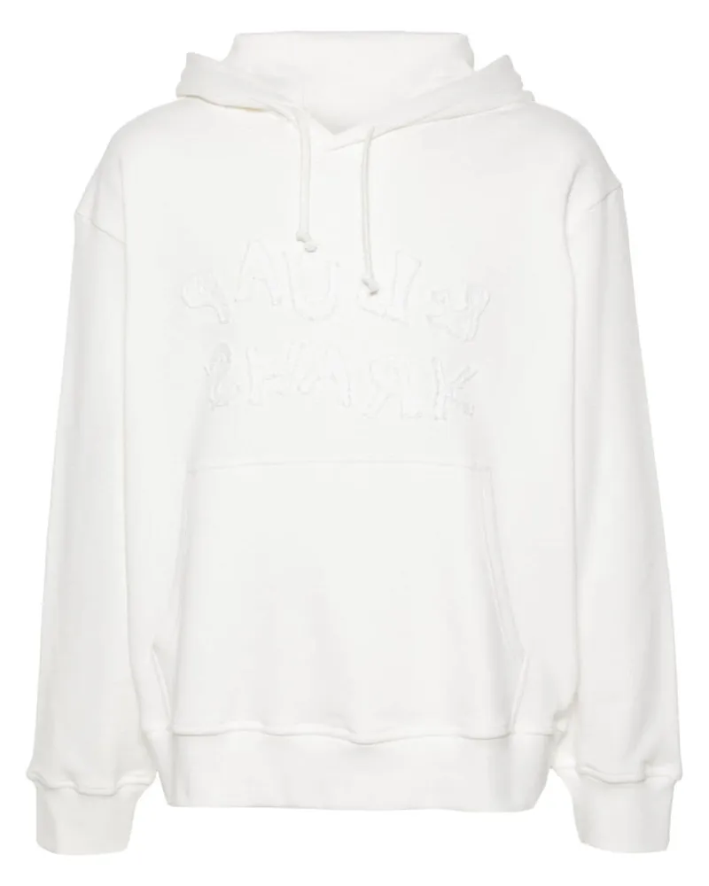 Paul & Shark Hoodie mit Logo-Stickerei - Weiß Weiß