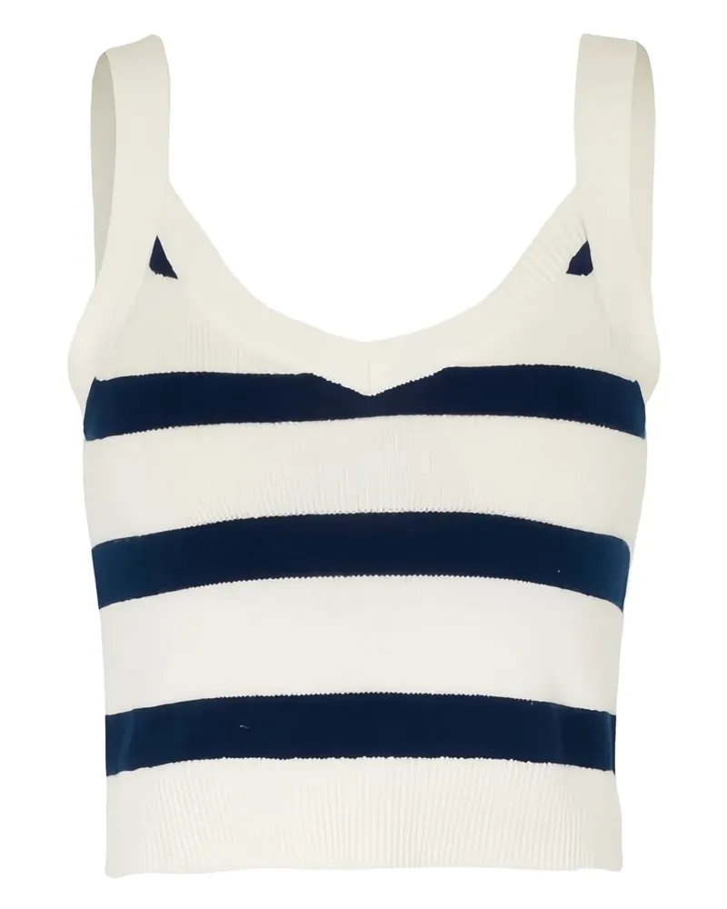 Baum und Pferdgarten Gestreiftes Oberteil - Blau Blau