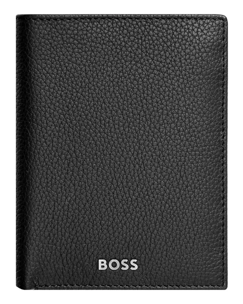 HUGO BOSS Kartenetui mit Logo-Print - Schwarz Schwarz
