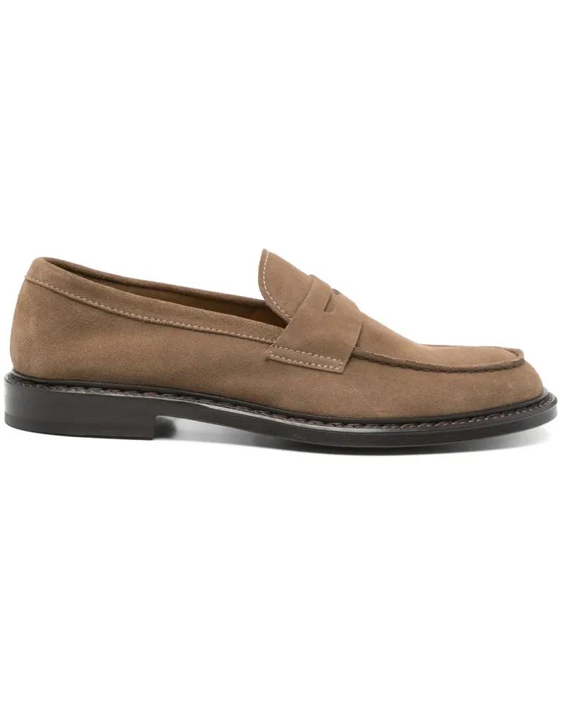 Doucal´s Loafer aus Wildleder - Braun Braun