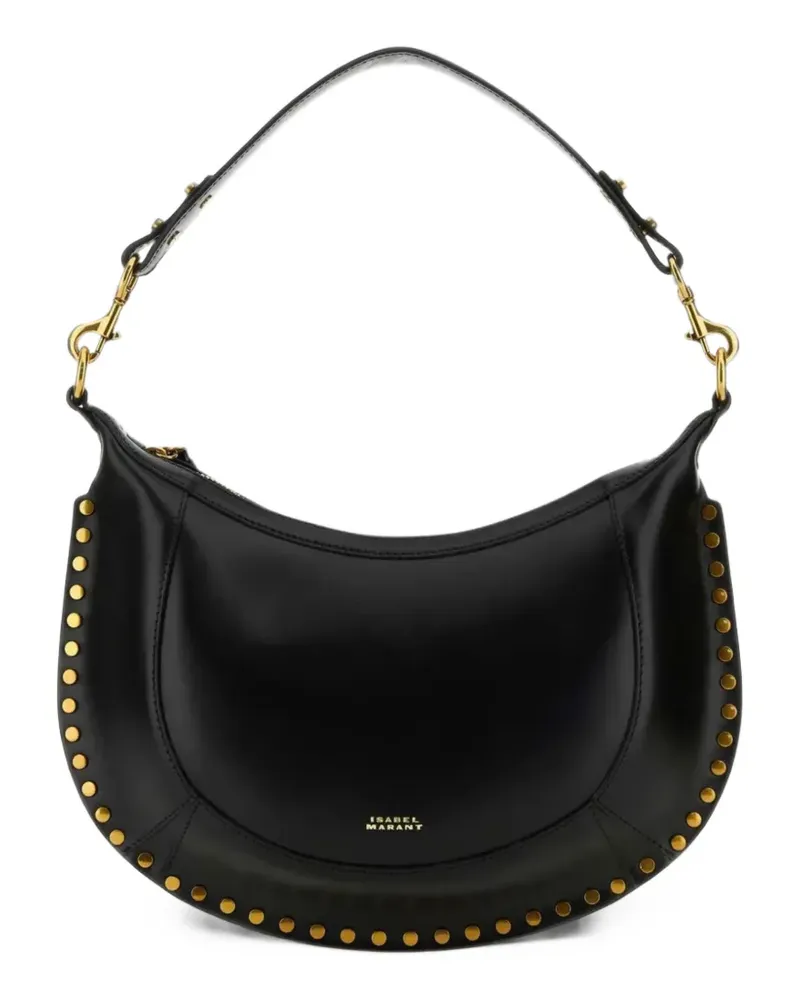 Isabel Marant Naoko Schultertasche mit Nieten - Schwarz Schwarz