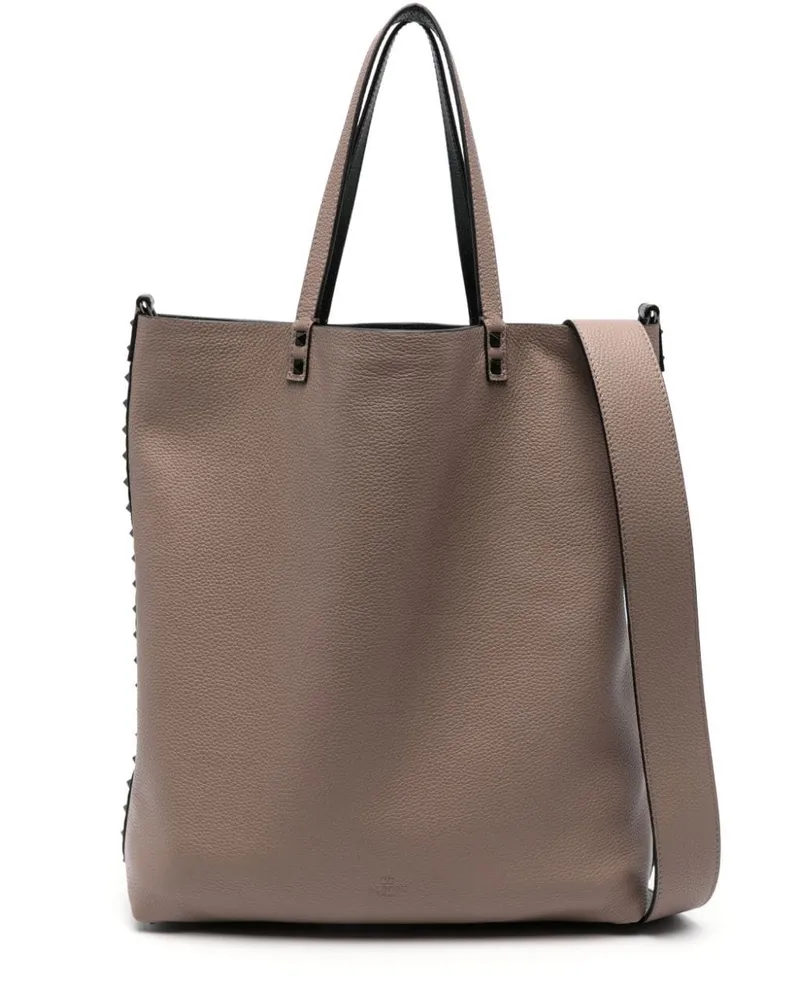 Valentino Garavani Wendbarer Shopper mit Rockstud-Verzierung - Nude Nude