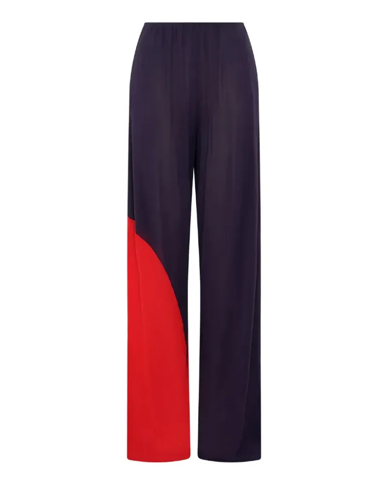 Paris Georgia two-tone trousers - Violett Violett