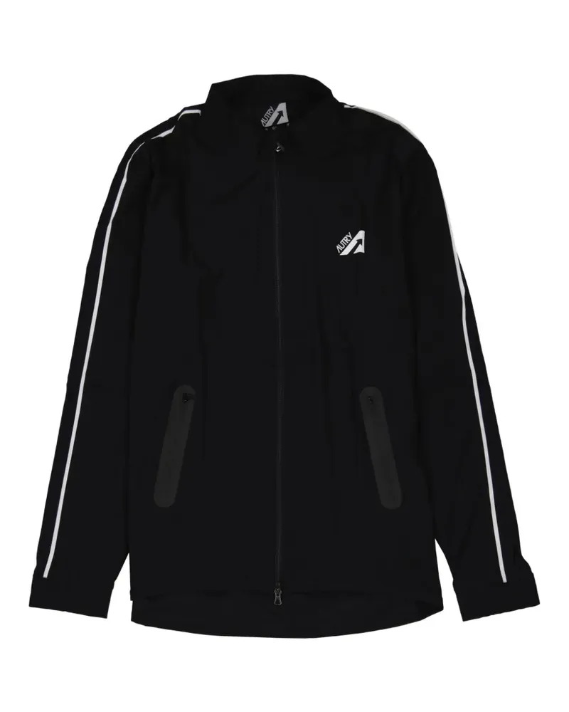 AUTRY Sportjacke mit Seitenstreifen - Schwarz Schwarz
