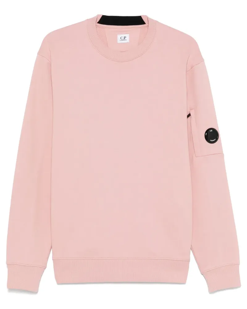 C.P. Company Sweatshirt mit Linsen-Detail - Rosa Rosa