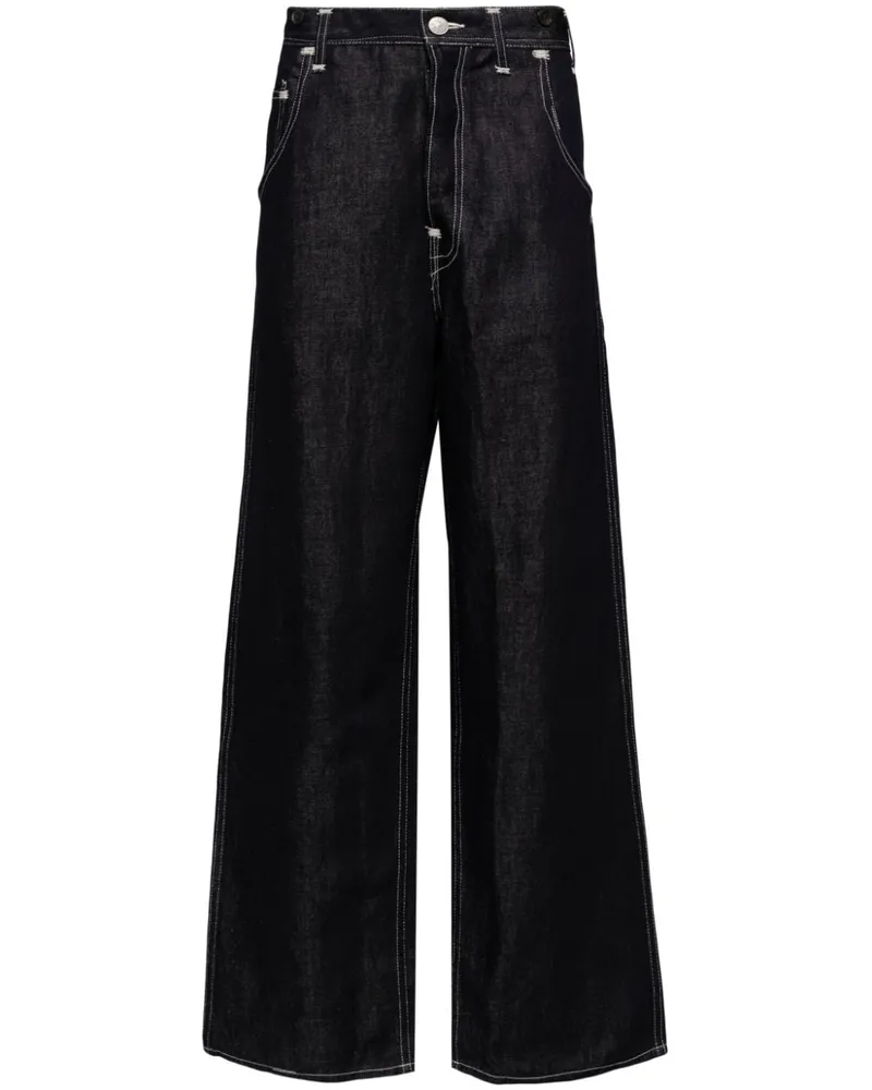 Junya Watanabe x Levis Wide-Leg-Jeans - Blau Blau
