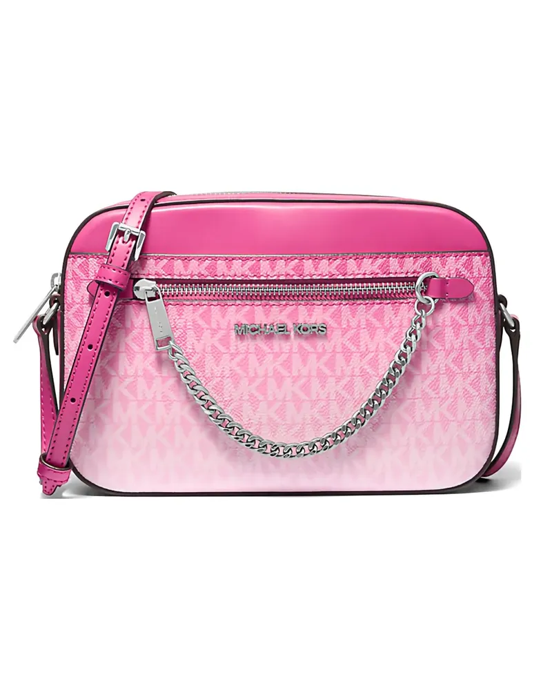Michael Kors large Jet Set chain cross body bag - Rosa Rosa