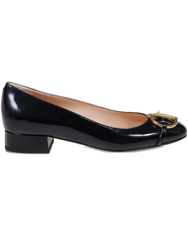 Gucci half-horsebit pumps - Schwarz Schwarz
